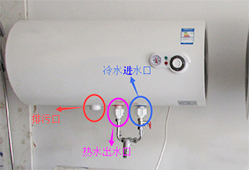 第二步：打开排污阀