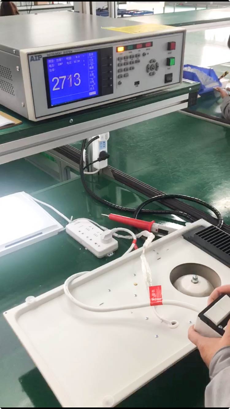 浴霸安规测试仪应用现场—艾普欧盛 浴霸安规测试仪应用现场—艾普欧盛